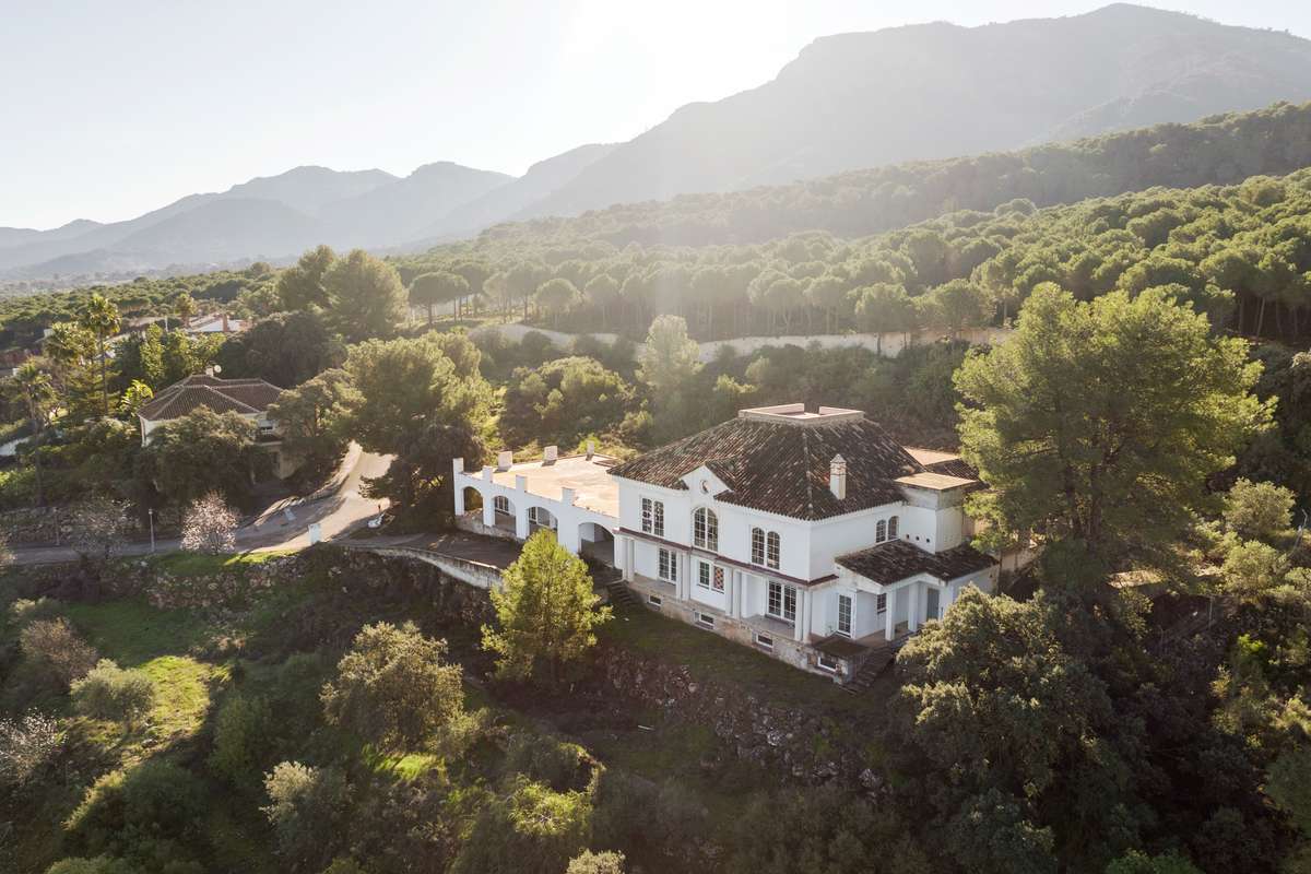 Villa con vistas a la montaña en Alhaurín El Grande