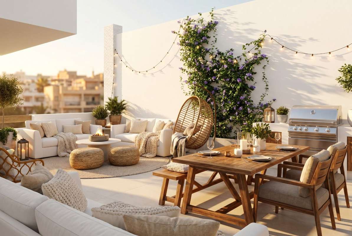 Penthouse with terrace in Marbella
