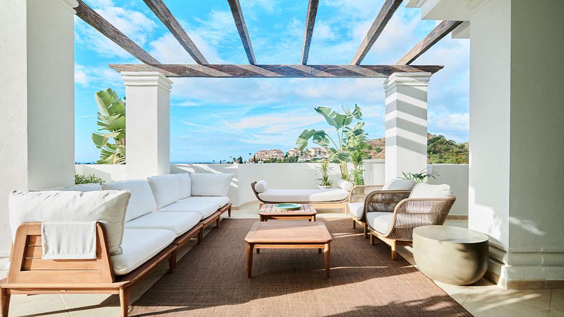 Propiedad con terraza en Marbella