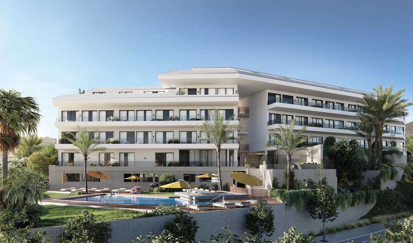 Sea view penthouse in Fuengirola