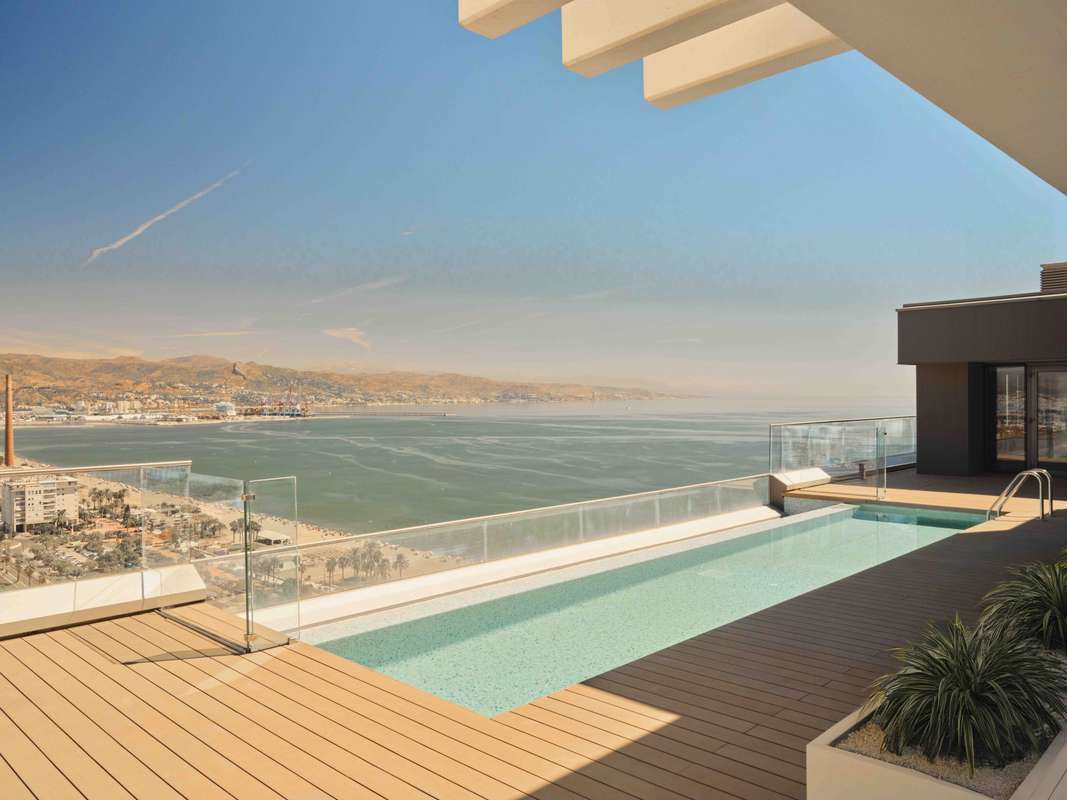 Sea view property in Malaga