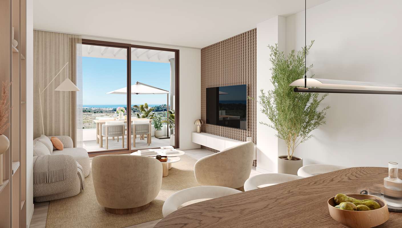 Apartment with a view in Mijas