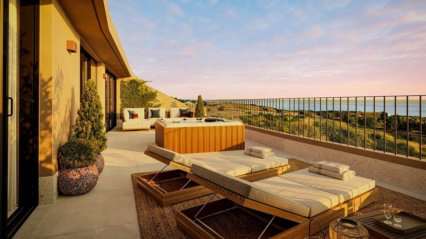 Penthouse of 2 bedrooms