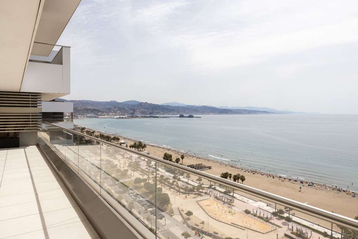 Apartamento con vistas al mar en Malaga