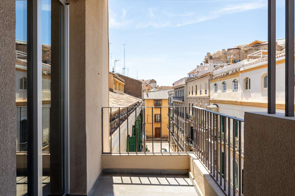 Apartamento con vistas a la ciudad en Málaga