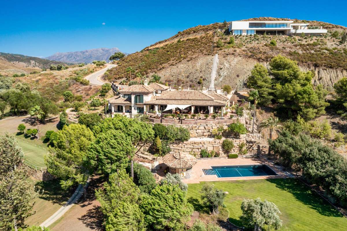 Villa con vistas al mar en Benahavís