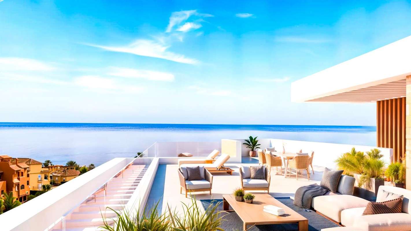 Penthouse of 3 bedrooms