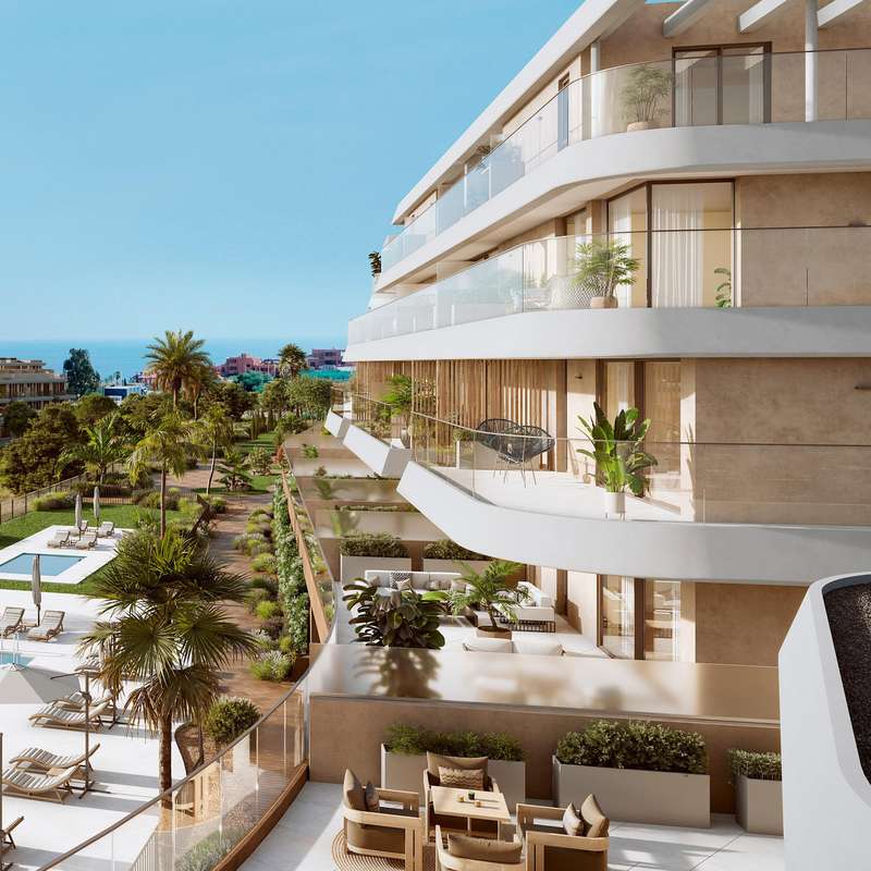 Ático cerca del mar en Estepona