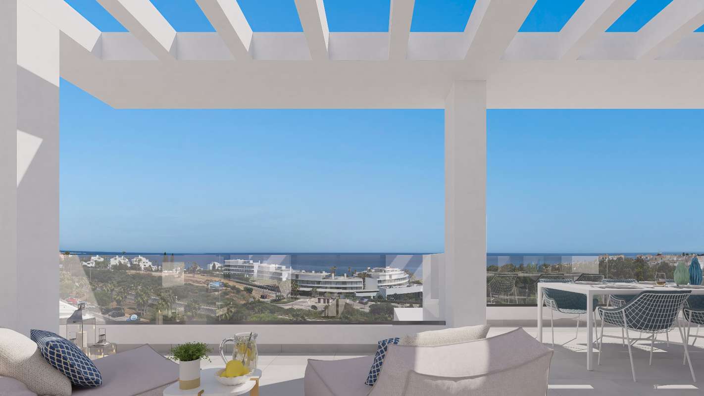 Penthouse near the beach in Estepona