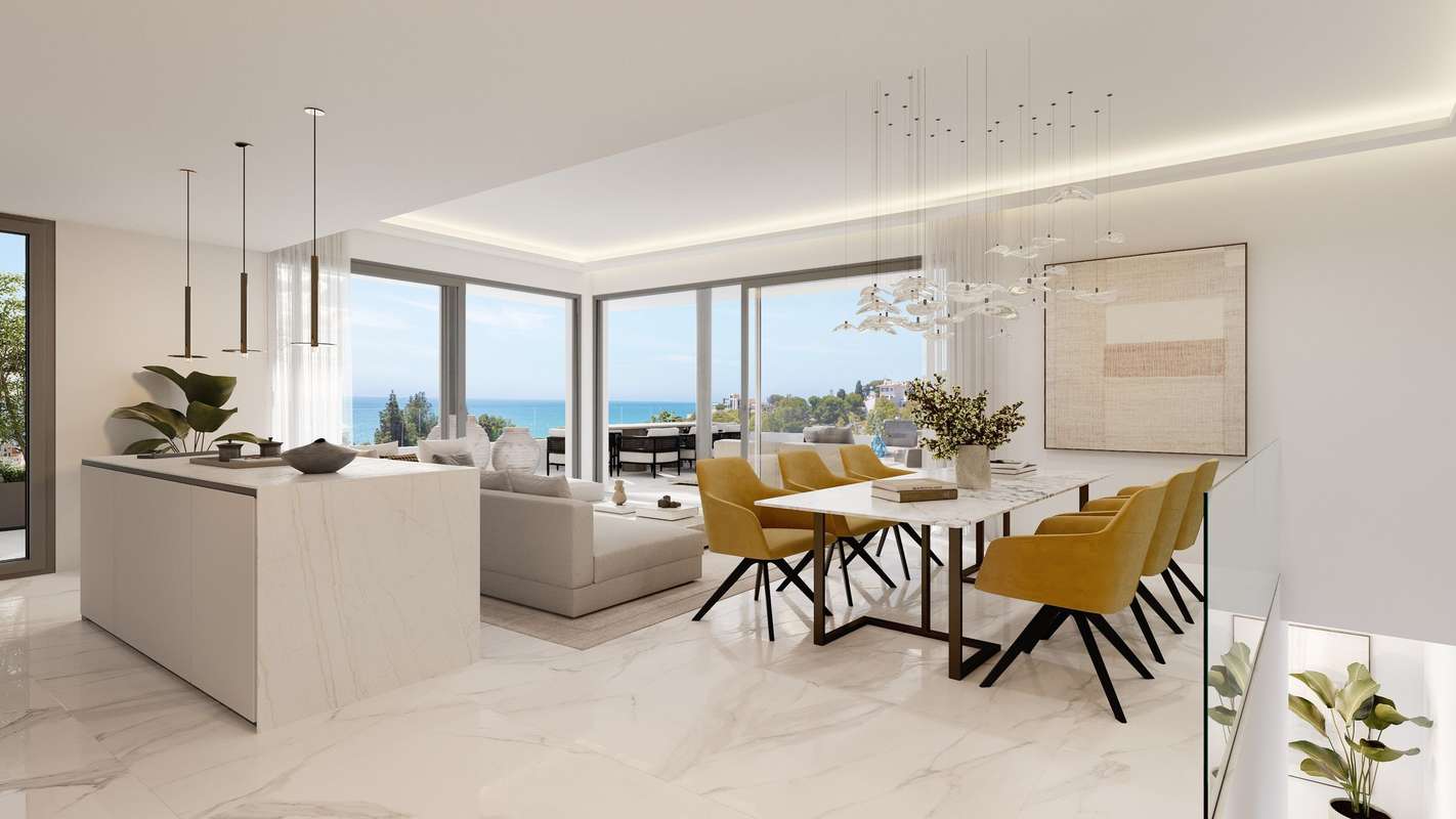 Penthouse near the sea in Benalmádena