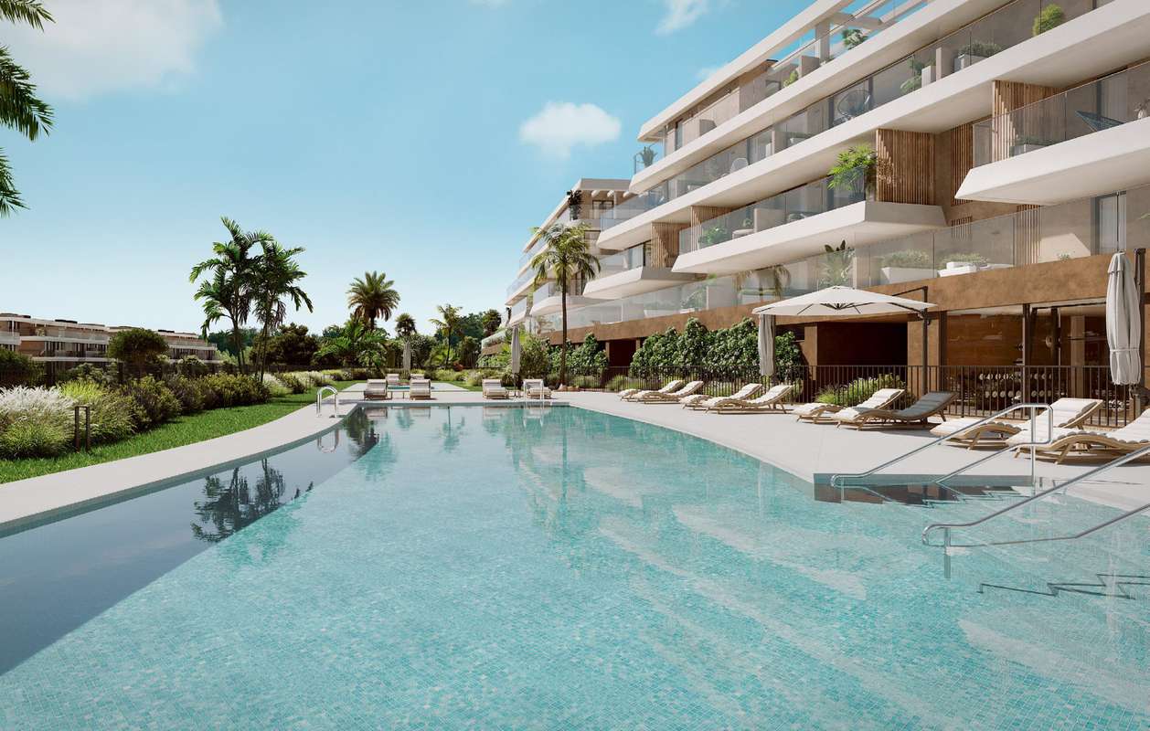 Apartamento cerca del mar en Estepona