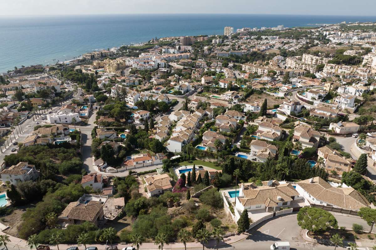 Propiedad con vistas al mar en Mijas