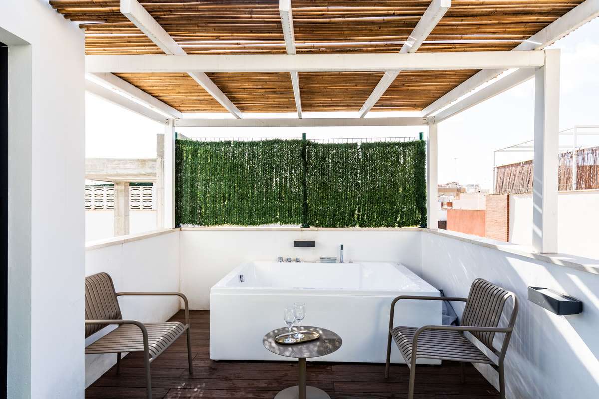 Casa adosada con terraza en Málaga