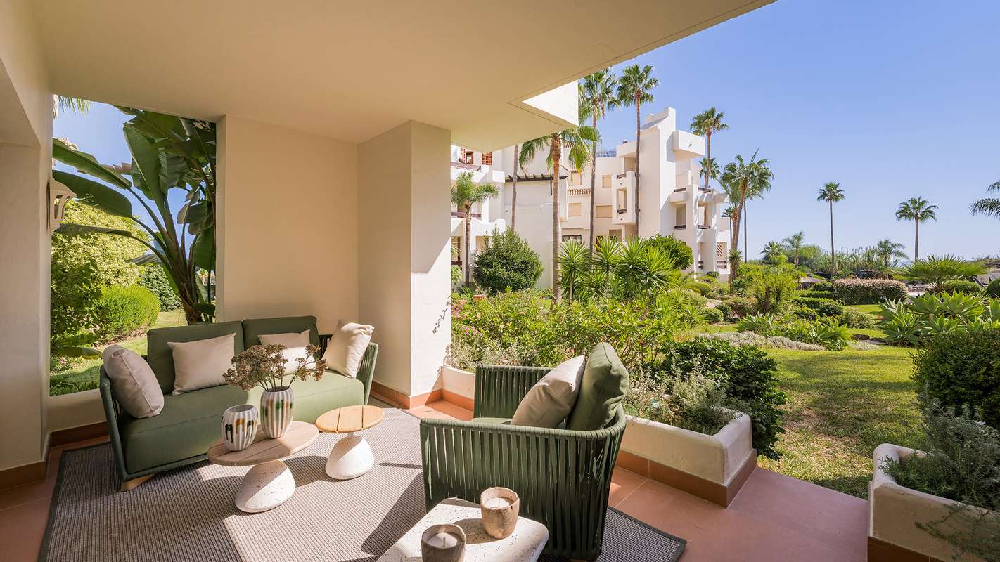 Apartamento en primera línea de playa en Estepona