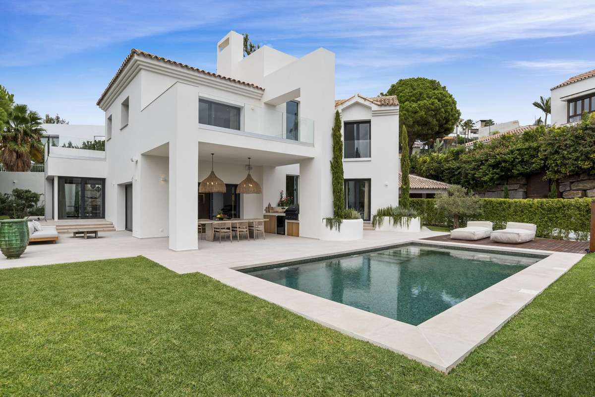 Villa con piscina privada en Benahavís