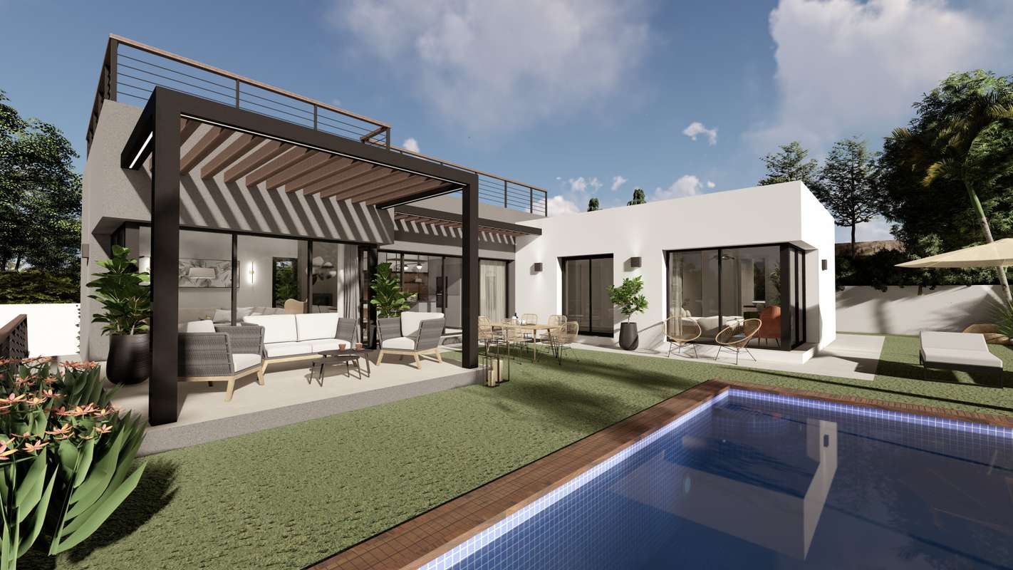 Villa with pool in Estepona