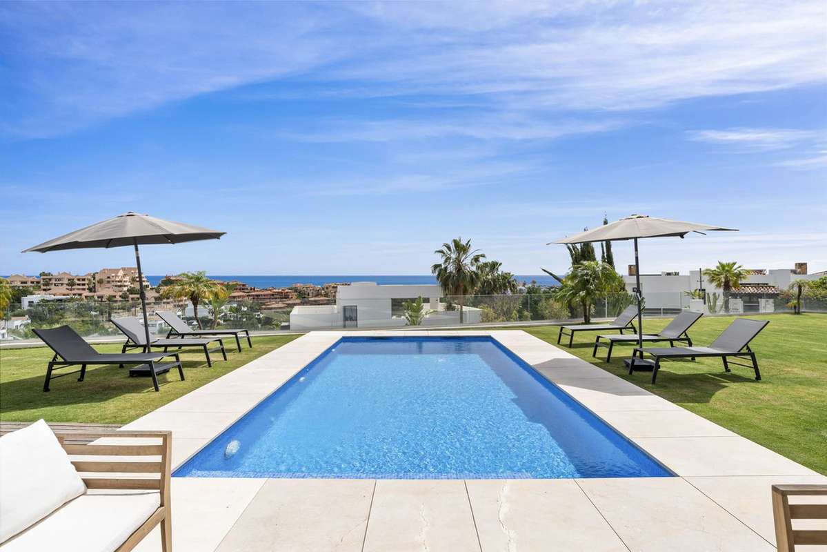 Villa con vistas al mar en Benahavís