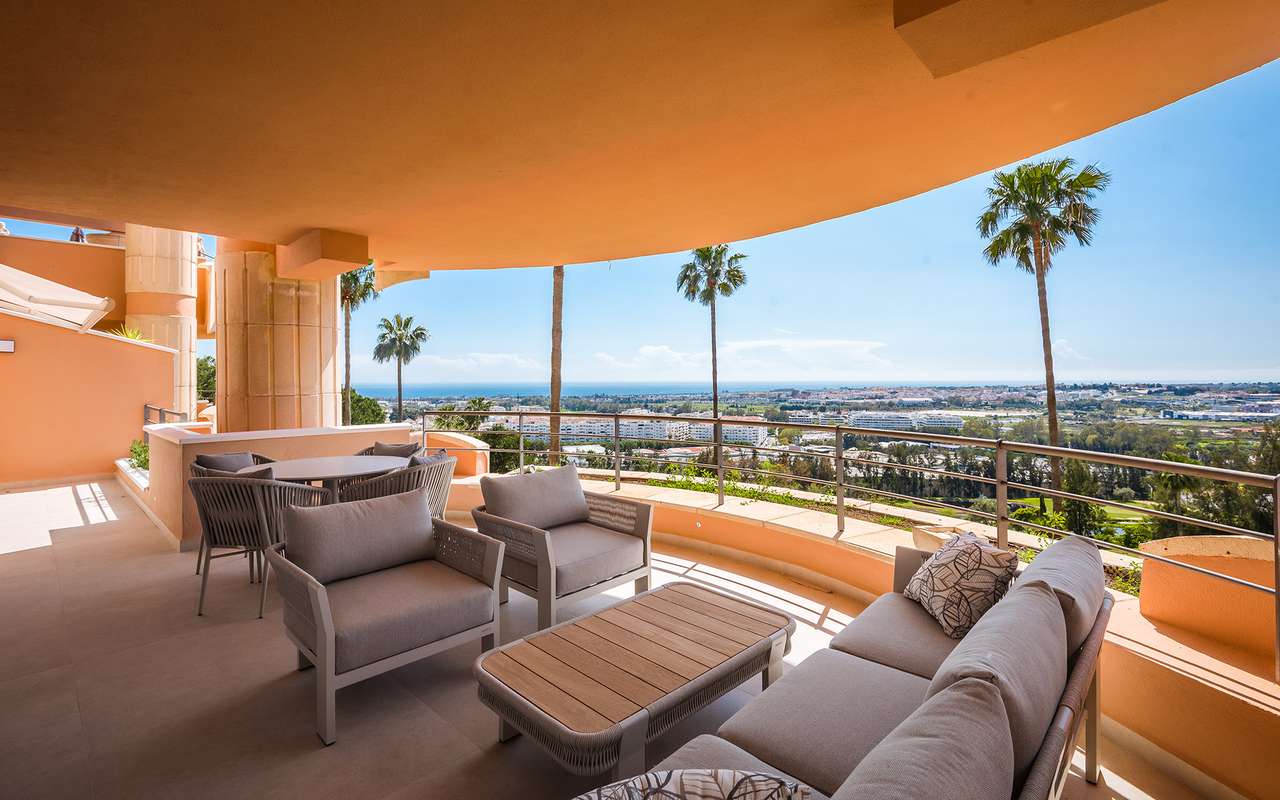 Apartamento con vistas al mar en Marbella