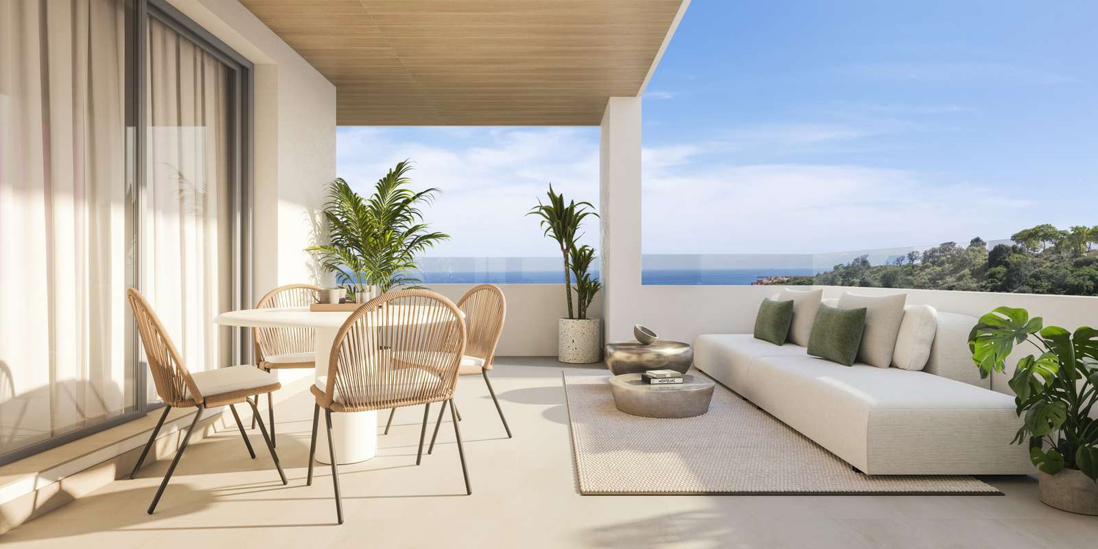 Apartamento con vistas al mar en Manilva