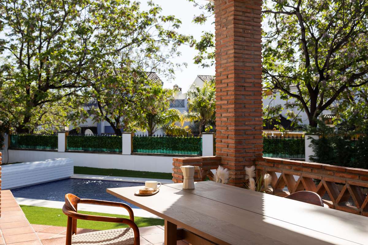 Villa con doble altura en Marbella